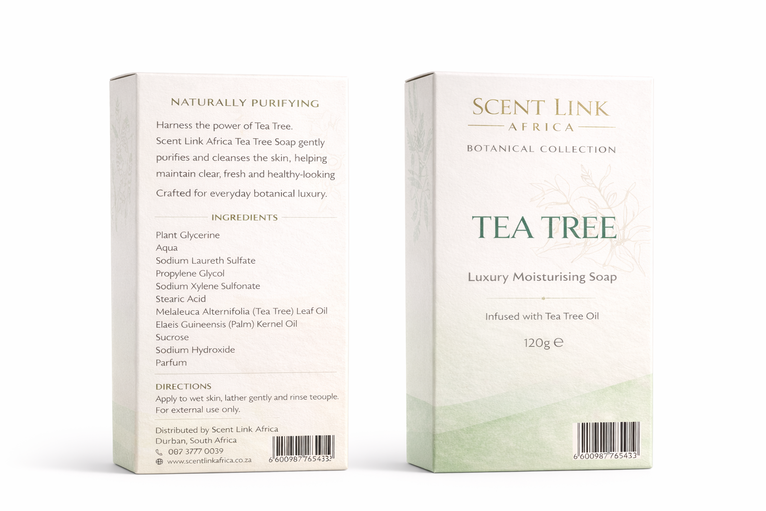 Tea Tree Glycerin Soap 120g — Personal Care Range