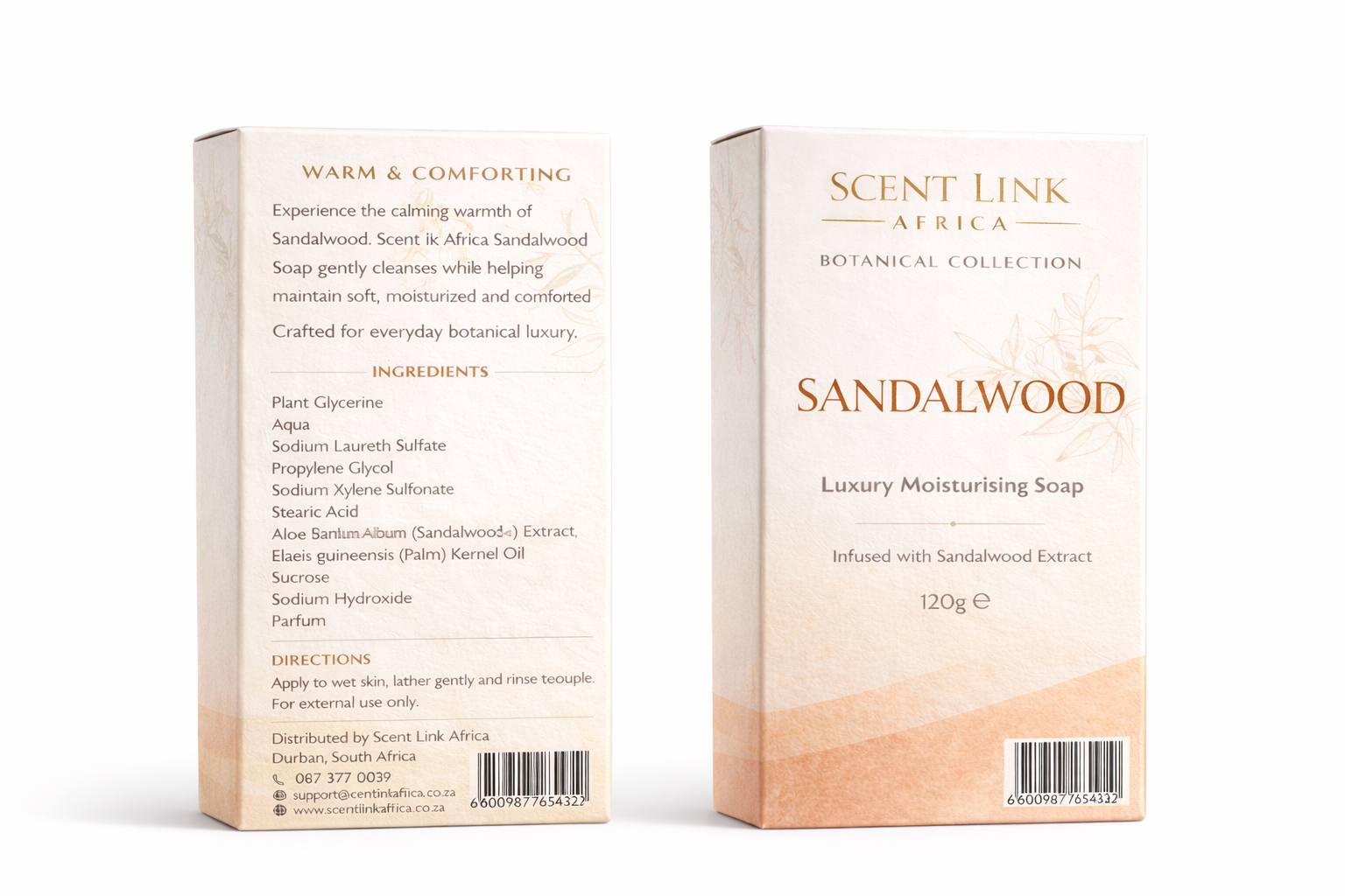 Sandalwood Glycerin Soap 120g — Personal Care Range