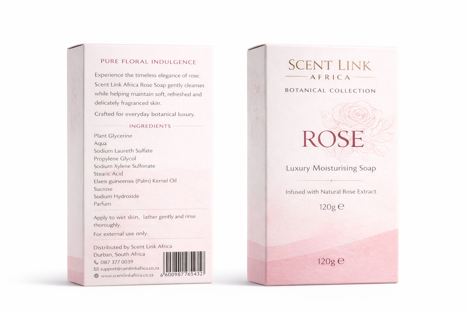 Rose Glycerin Soap 120g — Personal Care Range