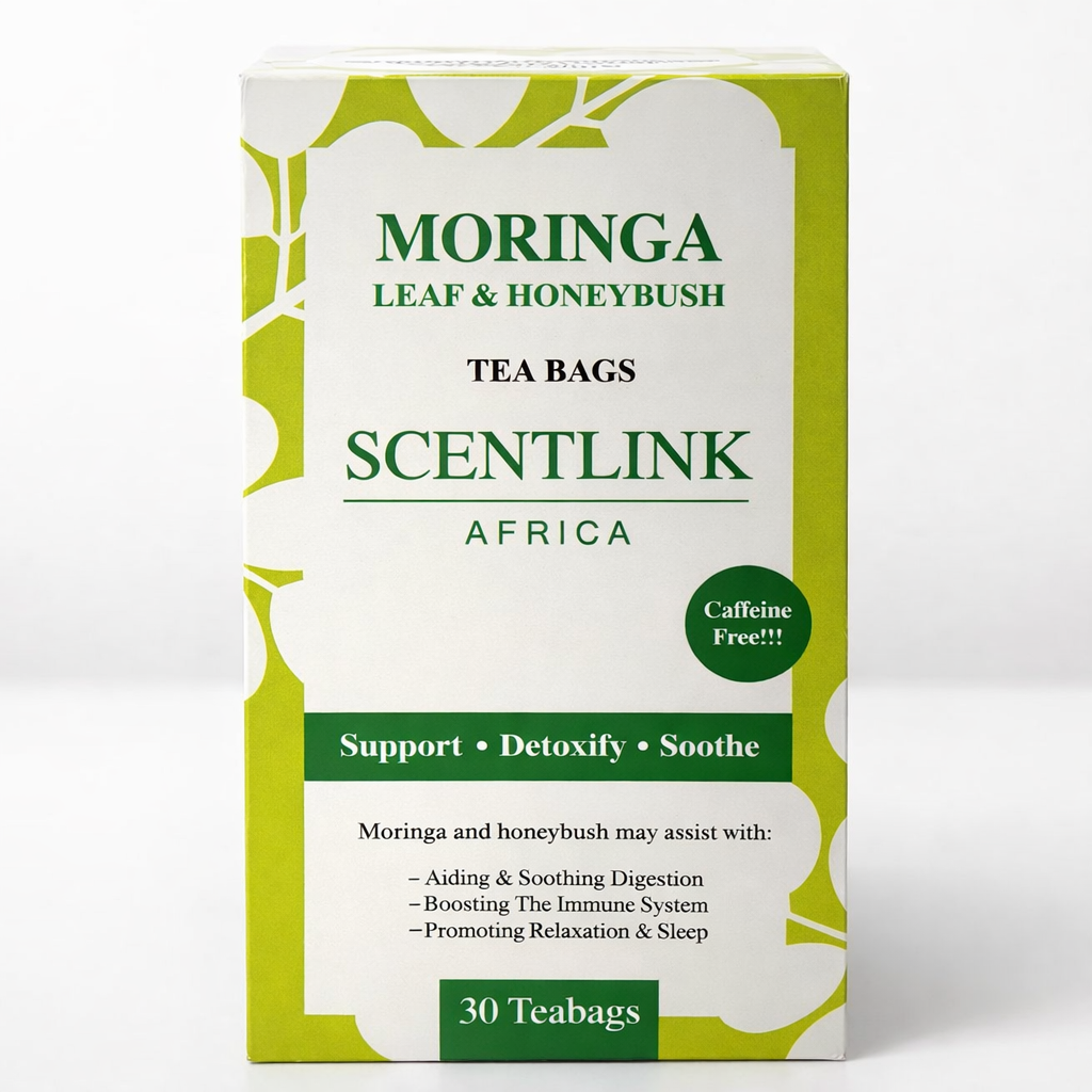 Moringa Leaf And Honeybush Tea — Health Range — moringa blended with honeybush