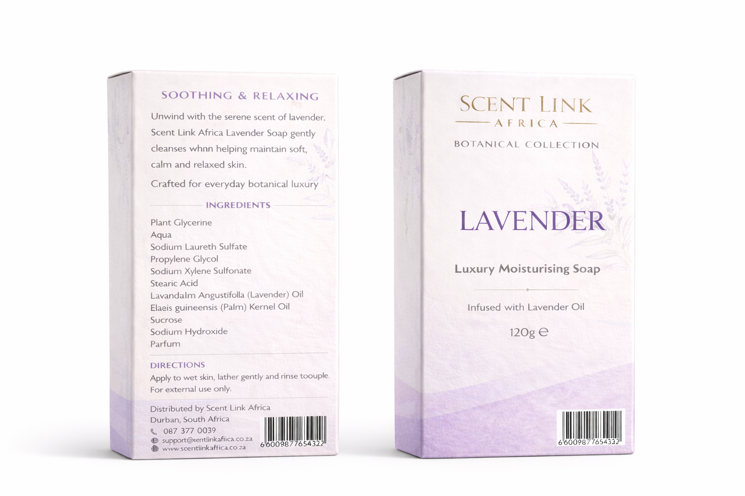 Lavender Glycerin Soap 120g — Personal Care Range
