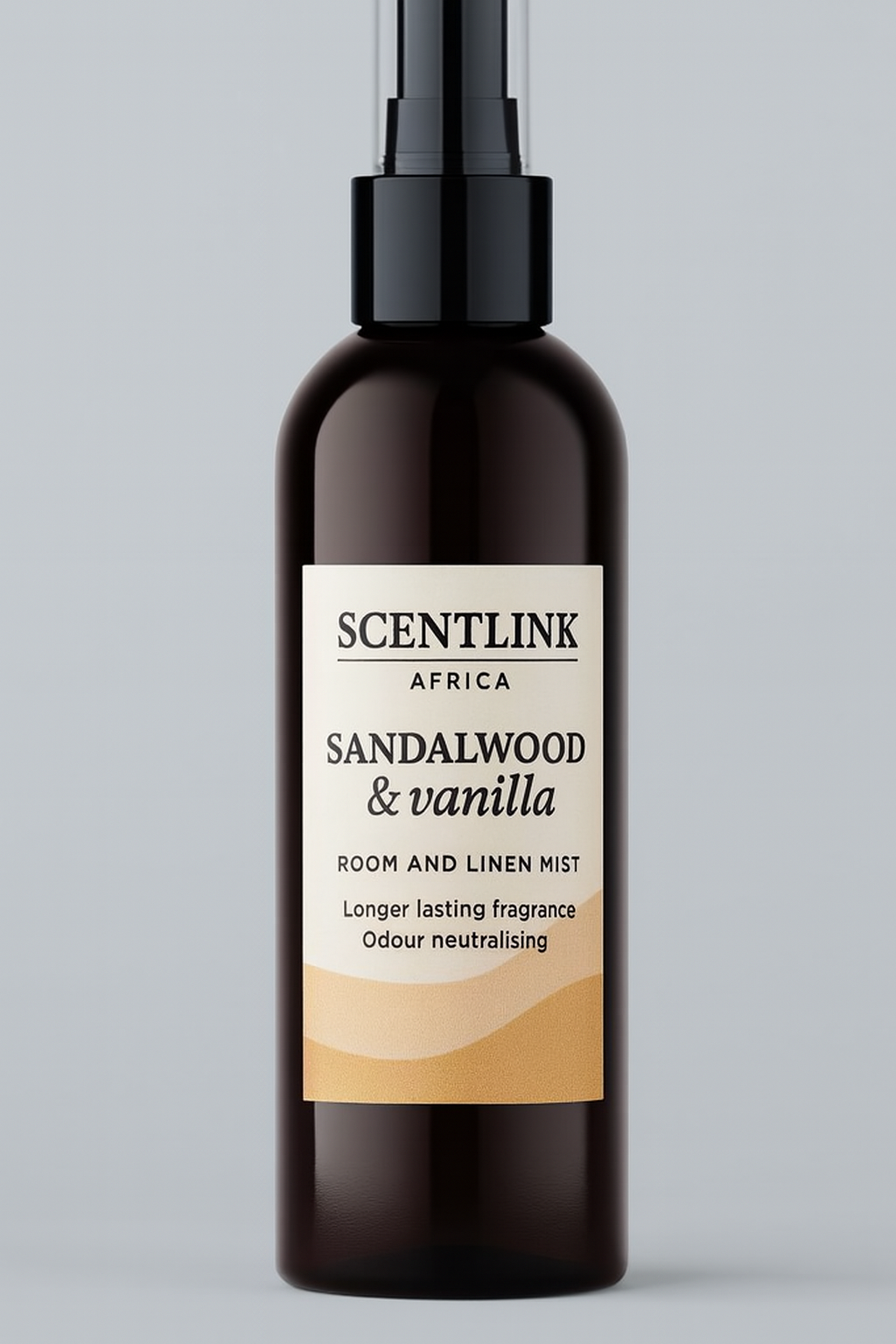 Room and Linen Spray- Sandalwood & Vanilla (100ML) — Home Care Range — sandalwood and vanilla room and linen spray