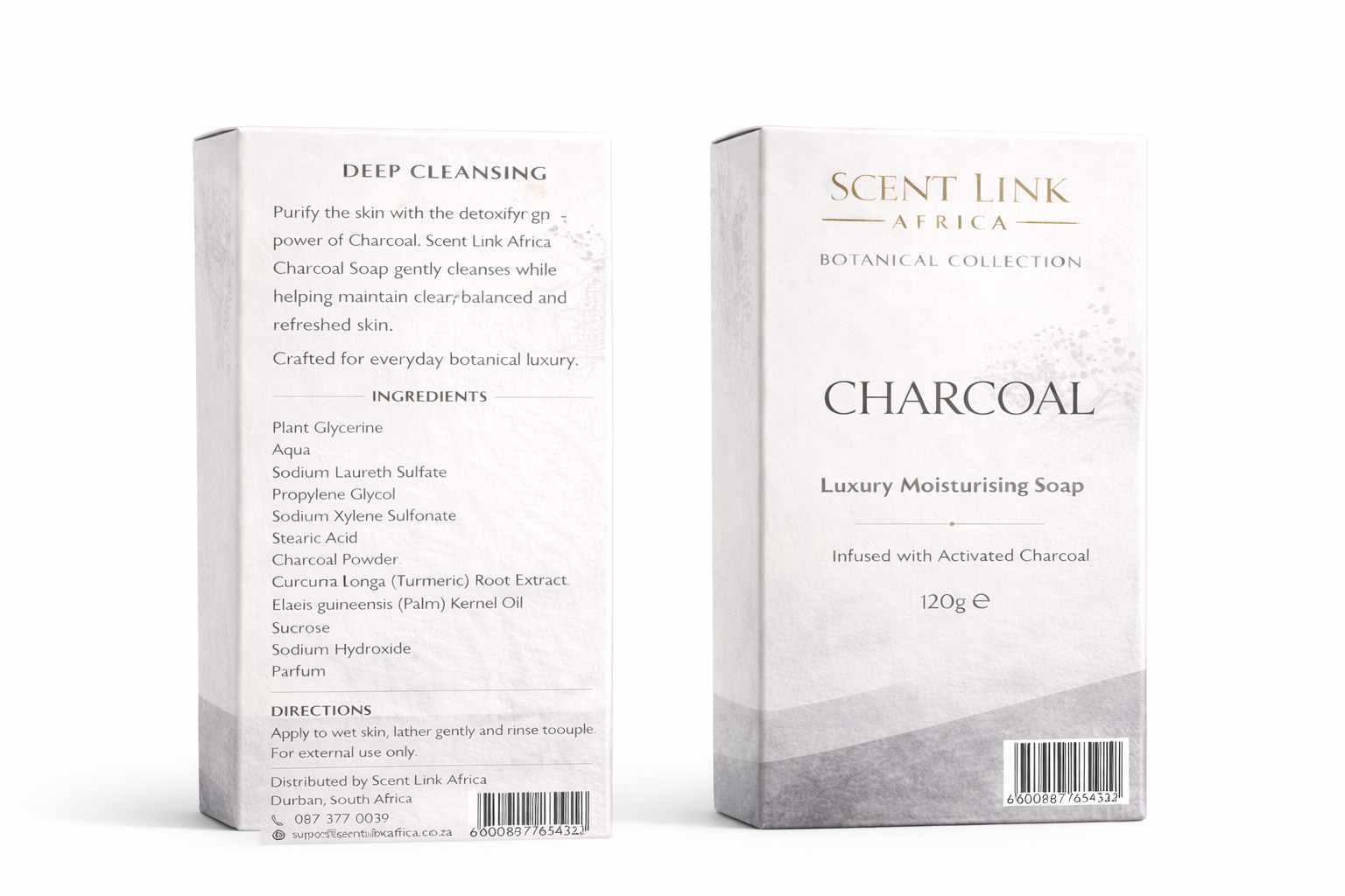 Charcoal Glycerin Soap 120g — Personal Care Range