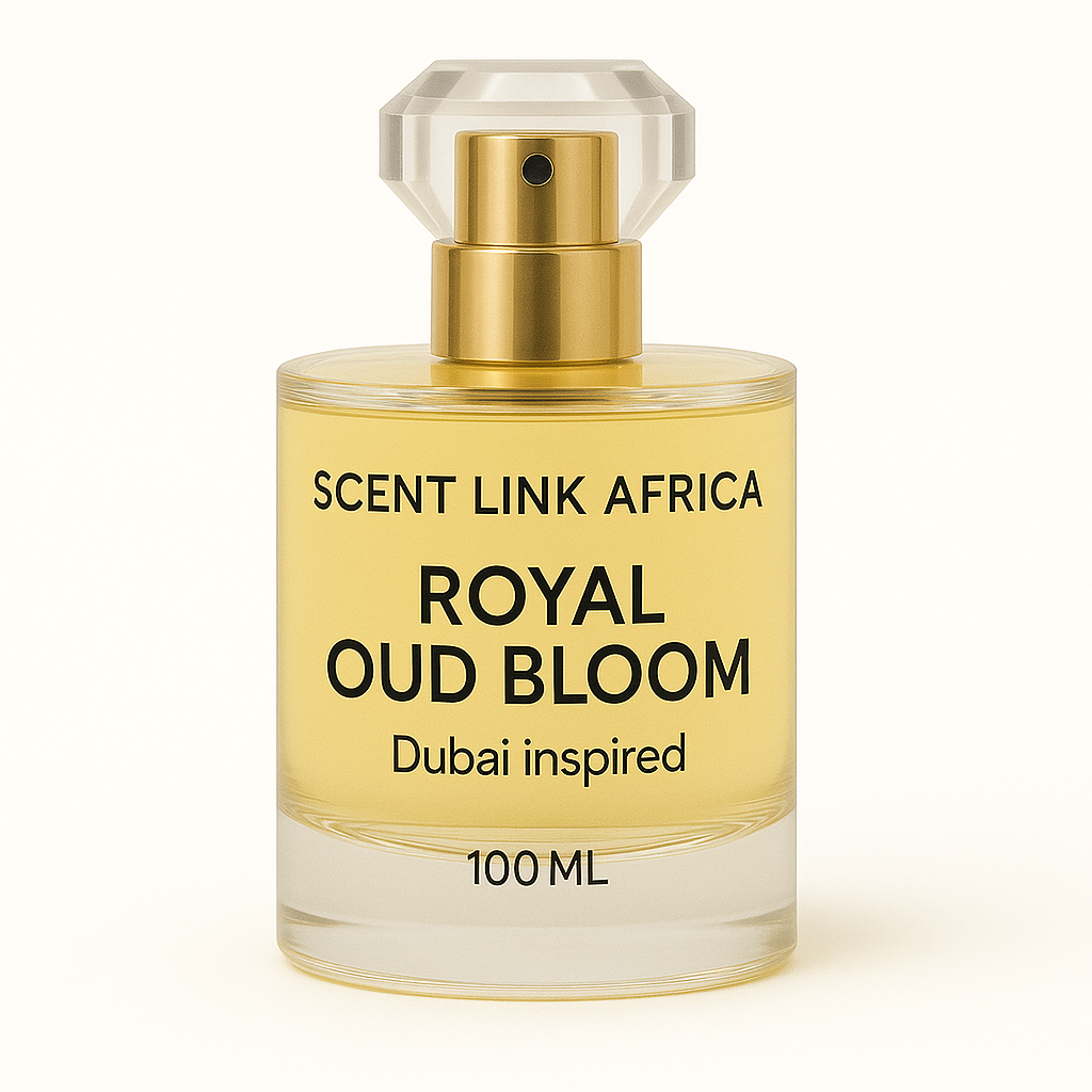Royal Oud Bloom — Dubai Inspired — florals over deep oud
