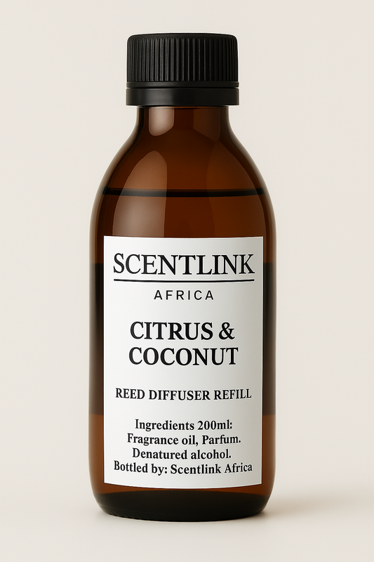Citrus & Coconut Home Diffuser Refill (200ml)