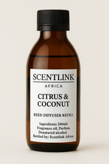 Citrus & Coconut Home Diffuser Refill (200ml)